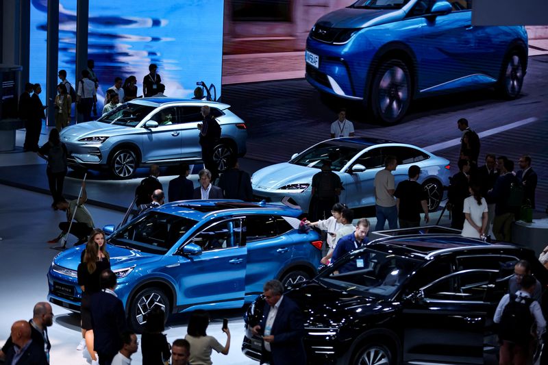 EU countries reconsider Chinese EV tariffs as the trade dispute worsens