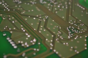 Close-up of a circuit board