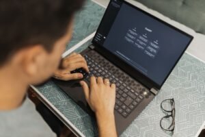 Person using ChatGPT