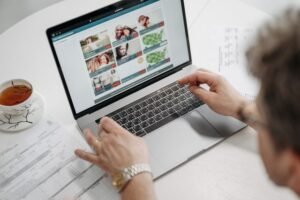 Laptop used for AI research