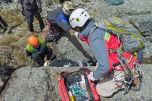Mountain search-and-rescue team responding after hikers relied on AI trip-planning advice